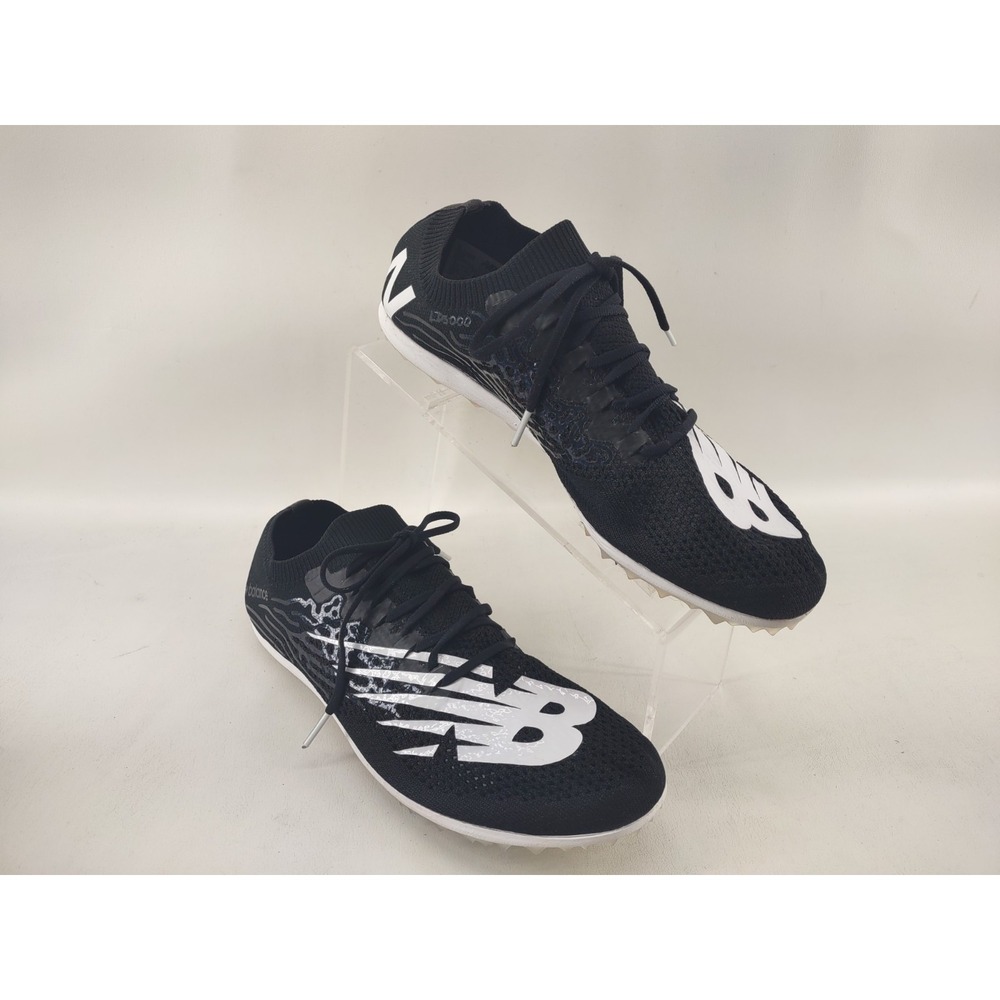 New Balance‎ Athletic Spike Men's Running Shoes Size 9 US Black White MLD5KX8